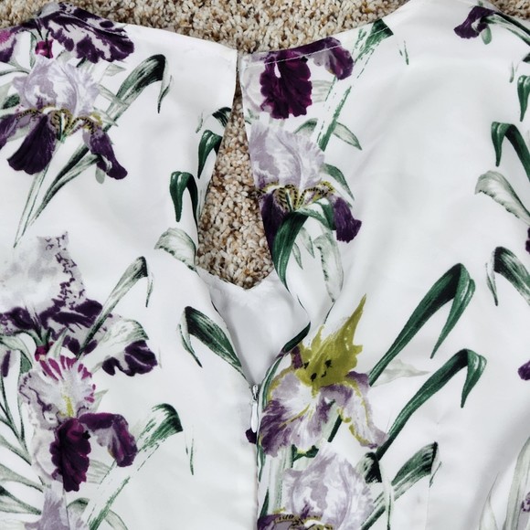 Eliane Rose White Floral Romper Size 2 - Picture 5 of 6